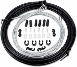 5m Universal Bicycle Shift Cable Housing Kit with 2 Set Bike Shifter Gear Shifter EA5