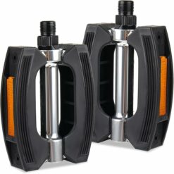 9/16" Mountain Bike Pedals with Reflective Strips EA95