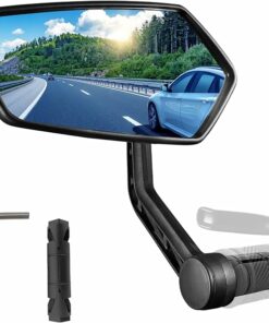 Blue Light Glass Lens Bicycle Mirror EA47