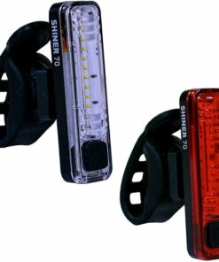 Planet Bike Shiner 70 USB Bike Light Set EA161