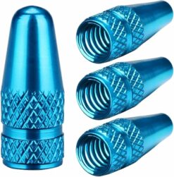 Sky-Blue Presta Valve Caps EA125