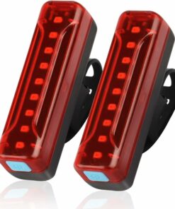 USB Rechargeable Bike Tail Light 2 Pack EA146
