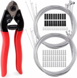 81Pcs Stainless Steel Bicycle Cable Cutter and Bike Brake Cable EA197